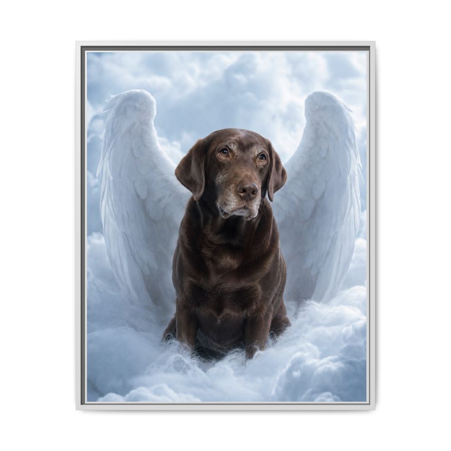 Framed 24x30 White front