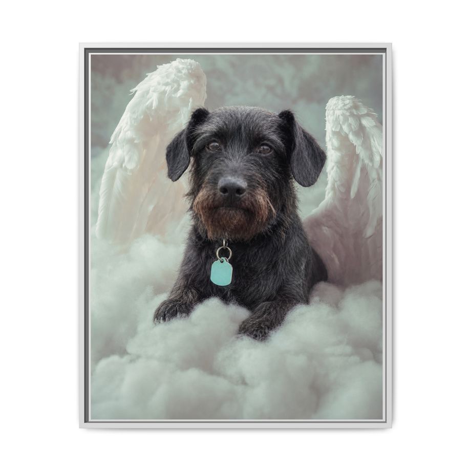 Framed 24x30 White front