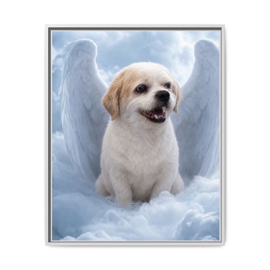 Framed 24x30 White front