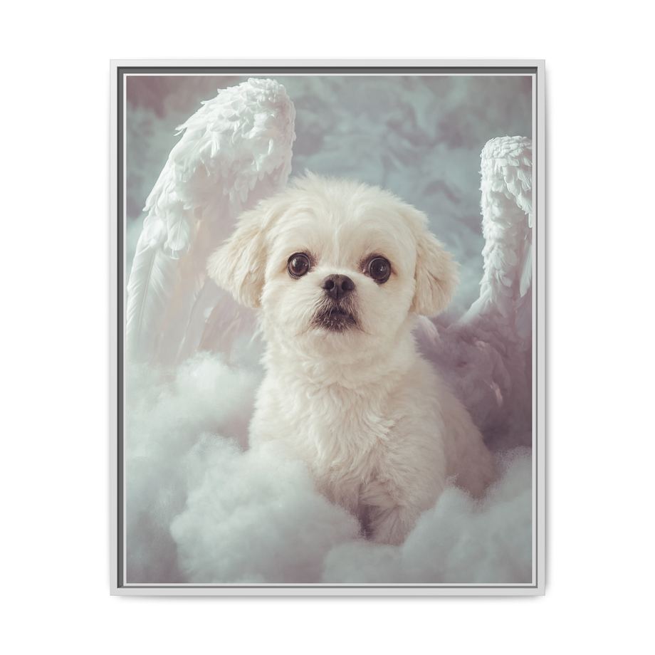 Framed 24x30 White front