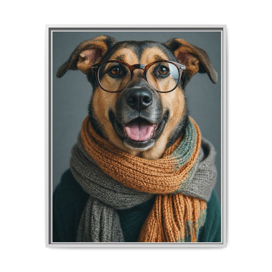 Framed 24x30 White front