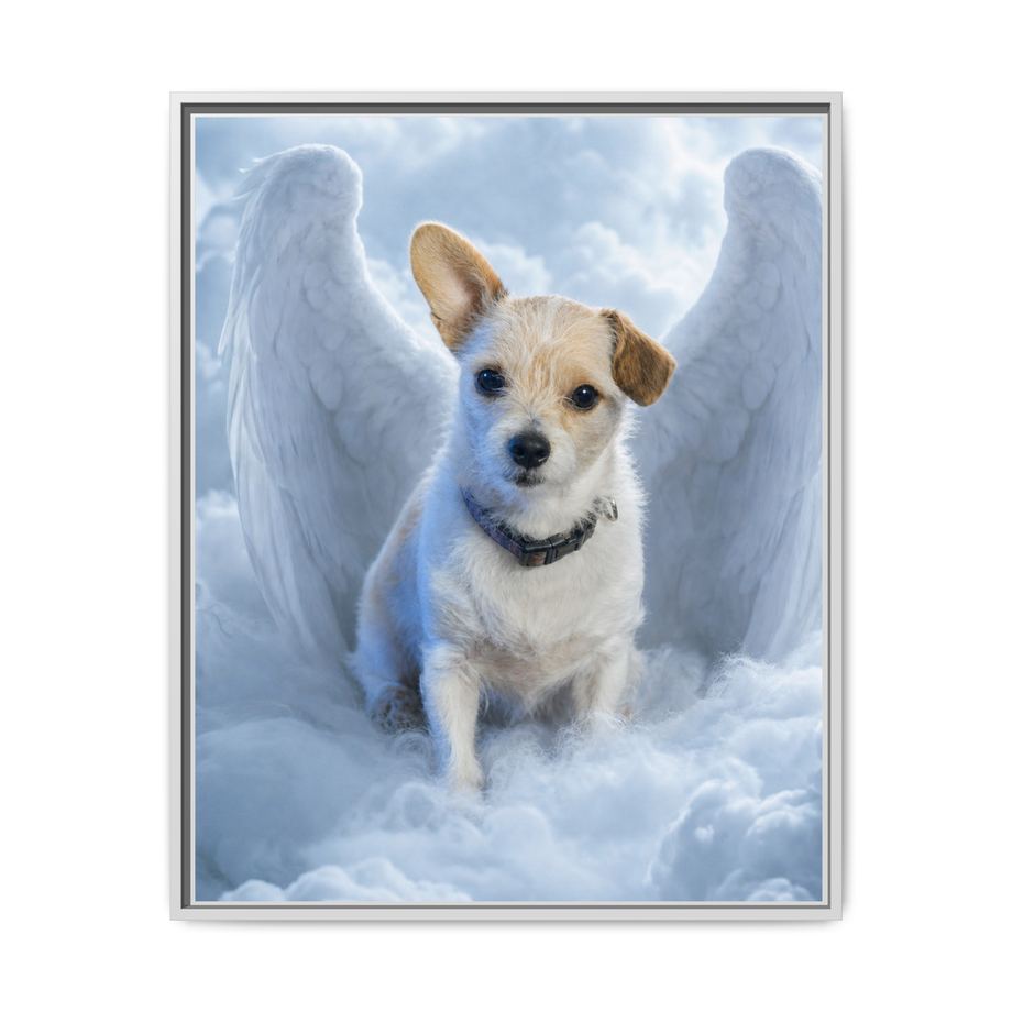 Framed 24x30 White front