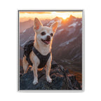 Framed 24x30 White front