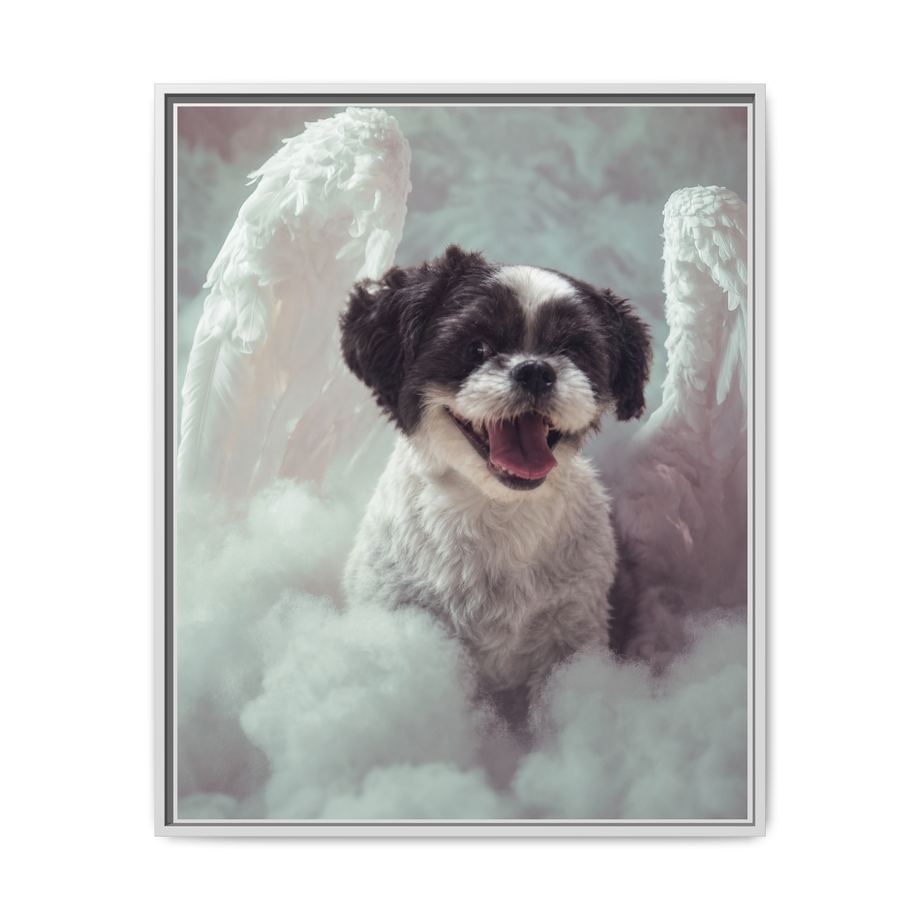 Framed 24x30 White front