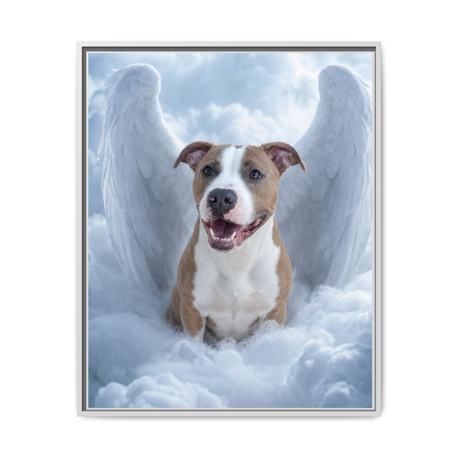 Framed 24x30 White front