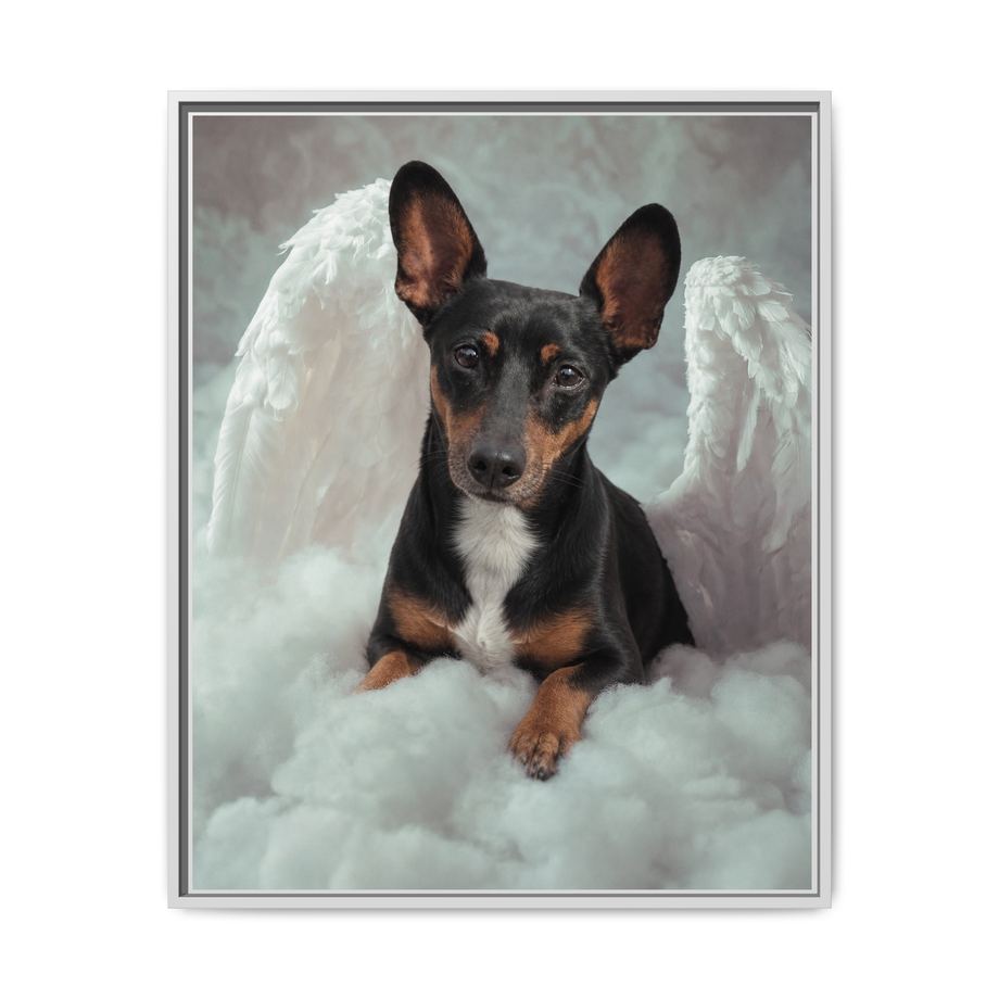Framed 24x30 White front