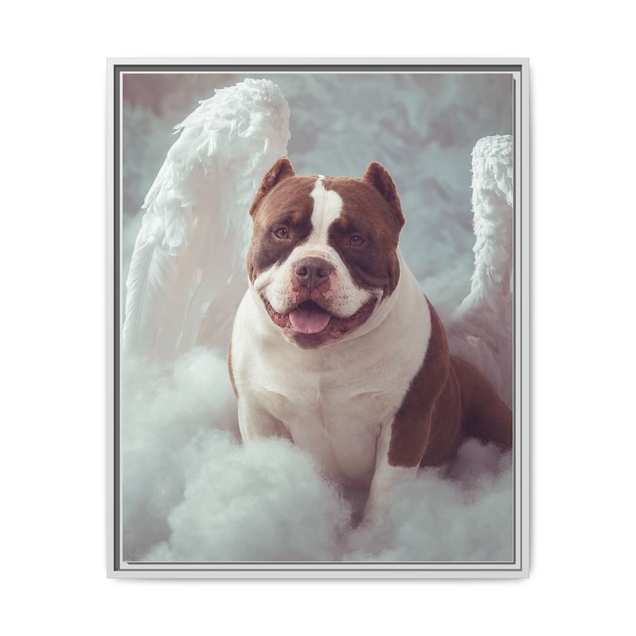 Framed 24x30 White front