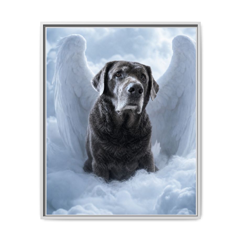Framed 24x30 White front