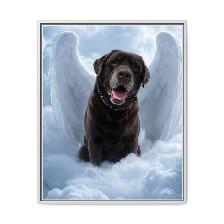 Framed 24x30 White front