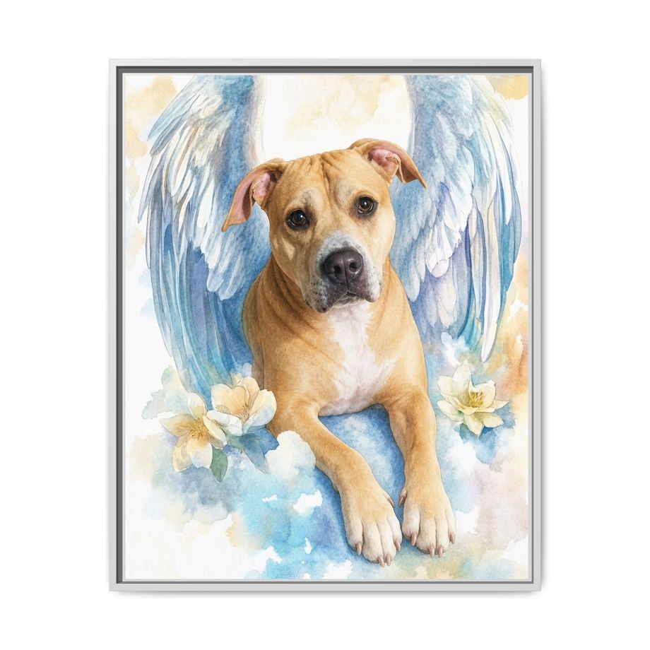 Framed 24x30 White front