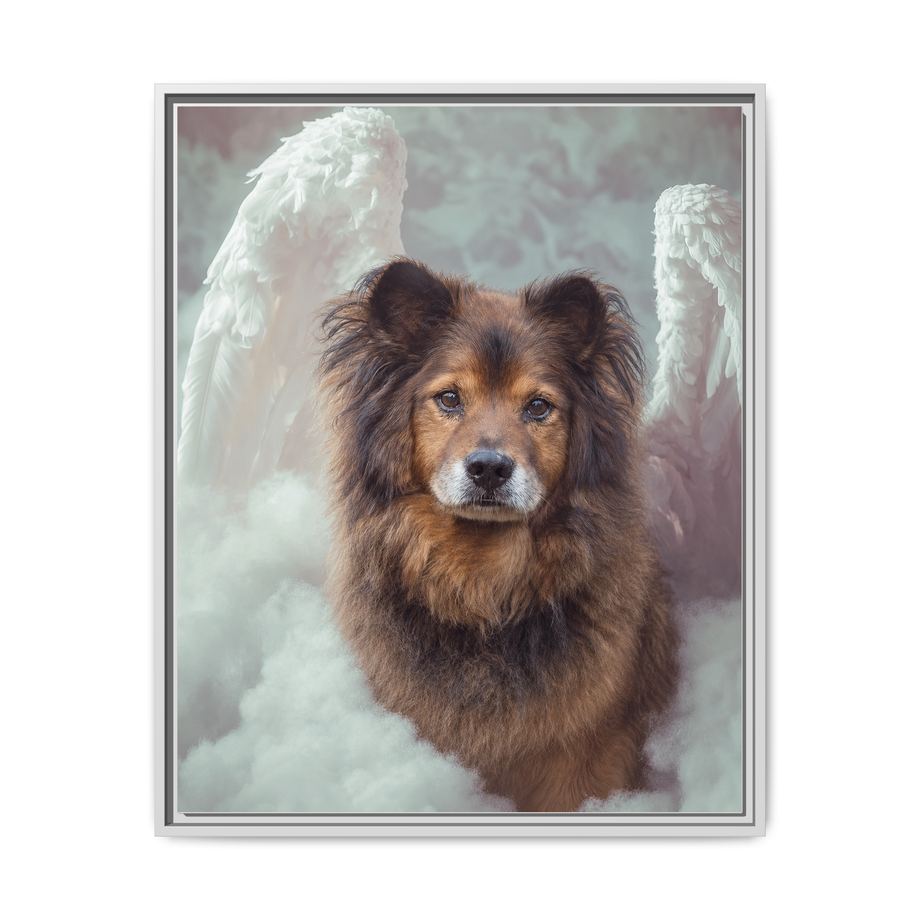 Framed 24x30 White front