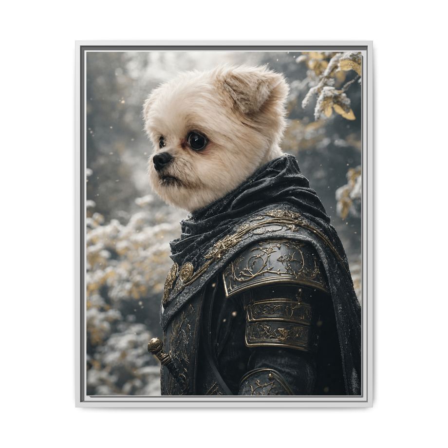 Framed 24x30 White front
