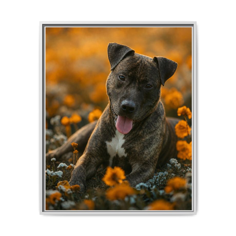 Framed 24x30 White front