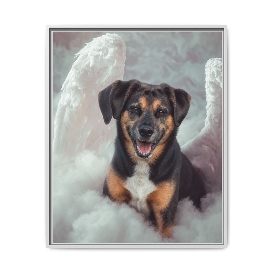 Framed 24x30 White front