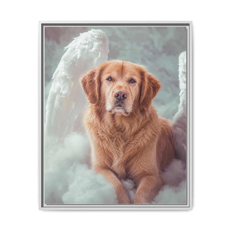 Framed 24x30 White front