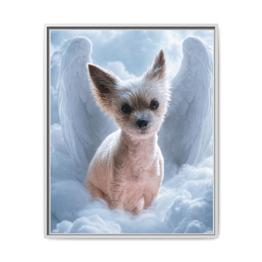 Framed 24x30 White front