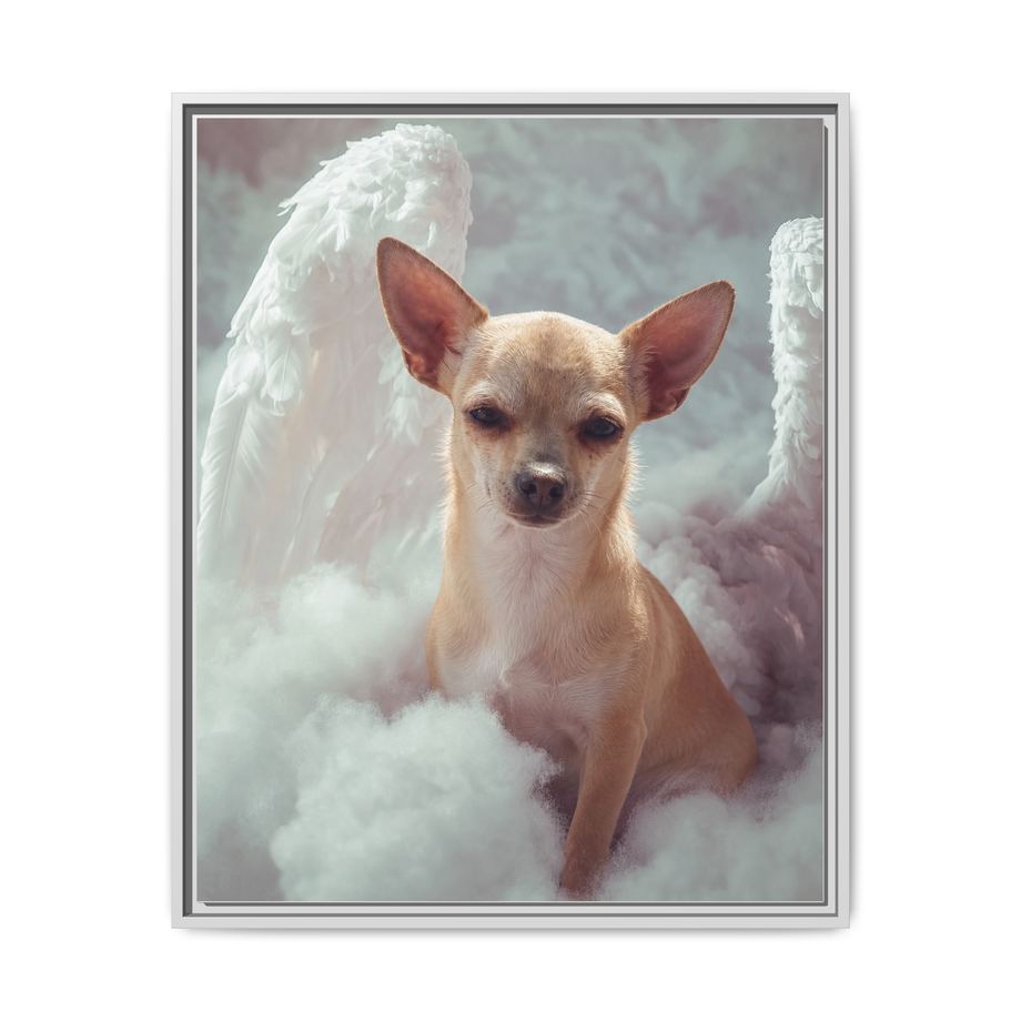 Framed 24x30 White front