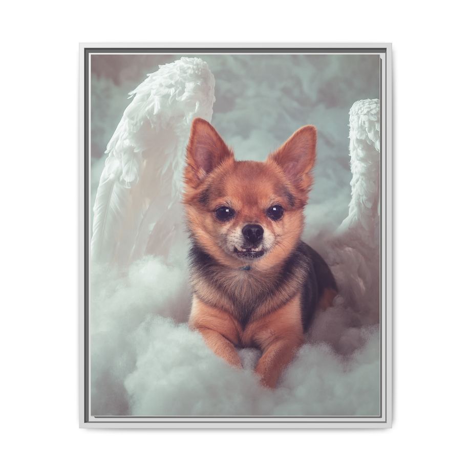 Framed 24x30 White front
