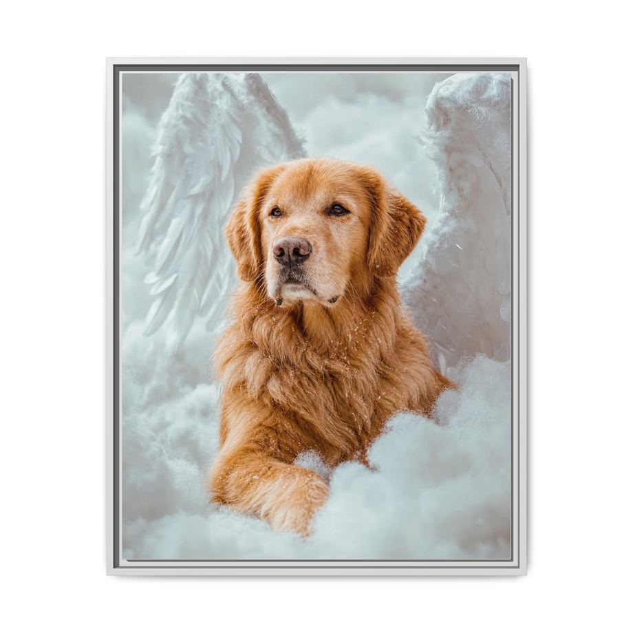 Framed 24x30 White front