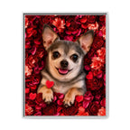 Framed 24x30 White front