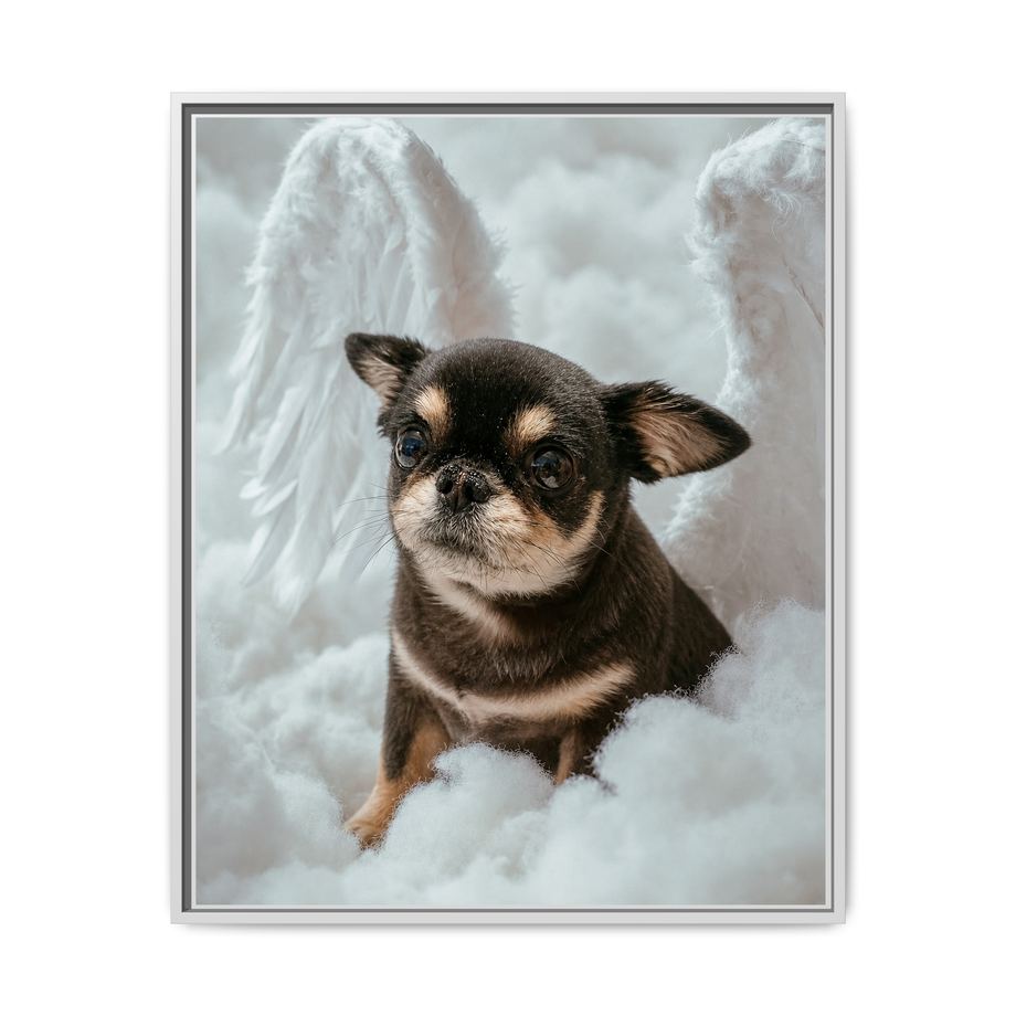 Framed 24x30 White front