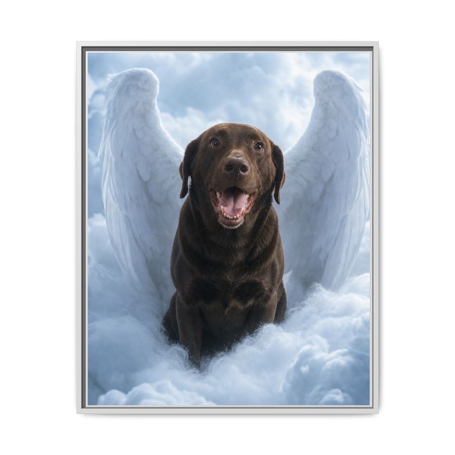 Framed 24x30 White front