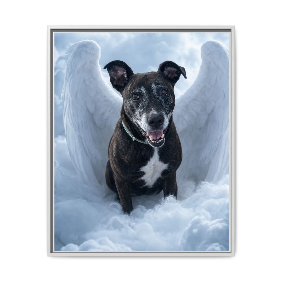 Framed 24x30 White front