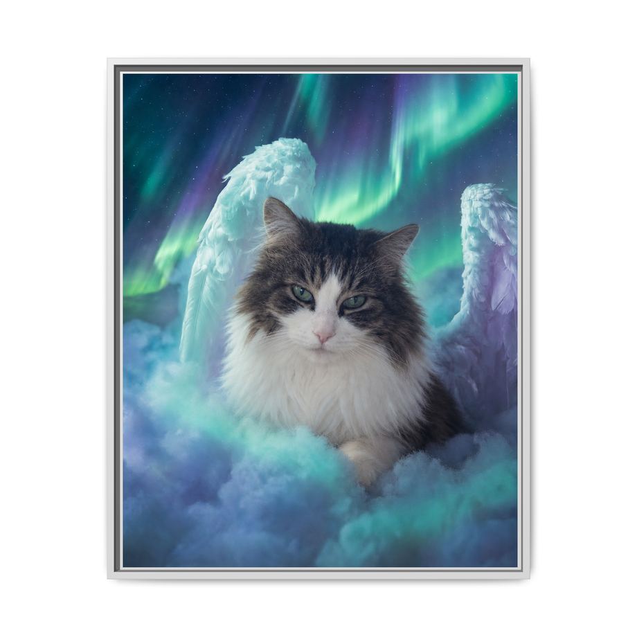 Framed 24x30 White front
