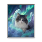 Framed 24x30 White front