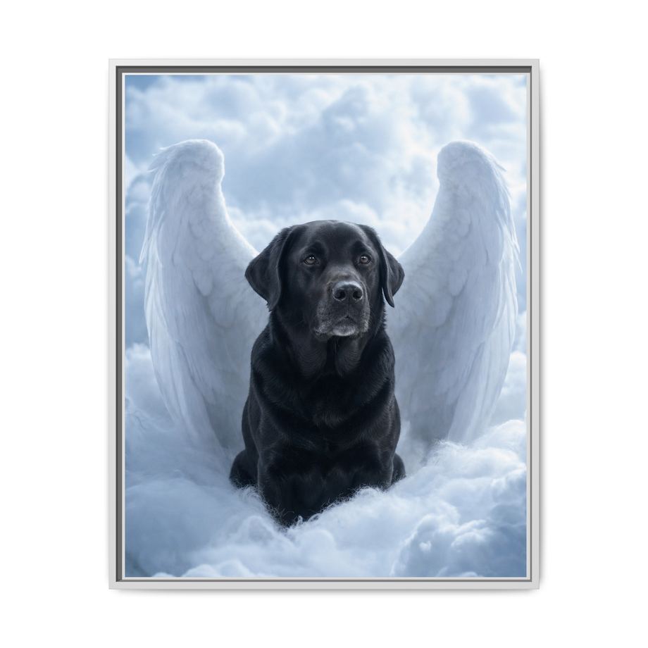 Framed 24x30 White front