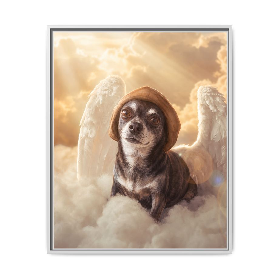 Framed 24x30 White front