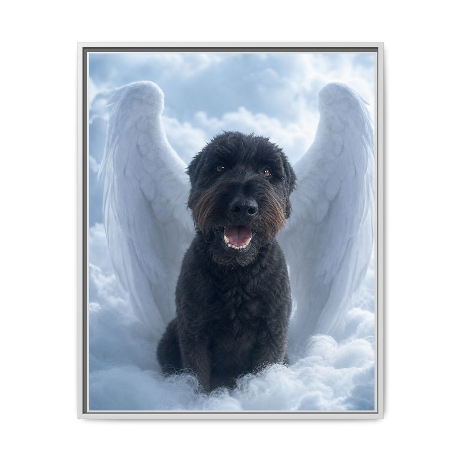 Framed 24x30 White front