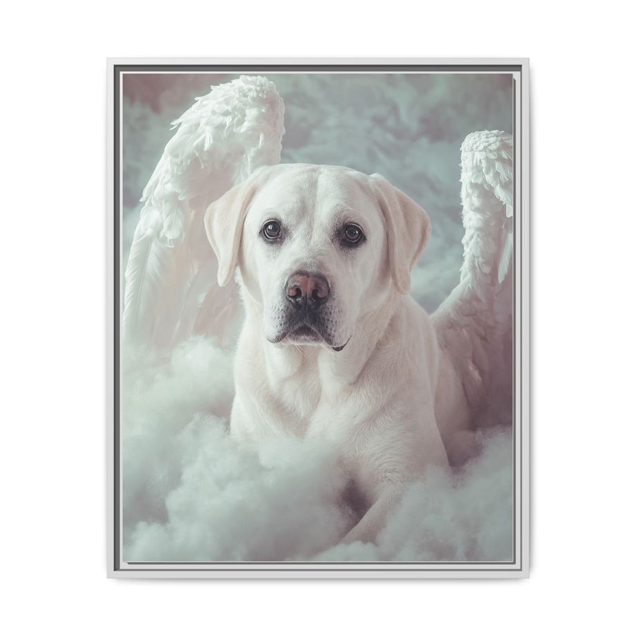 Framed 24x30 White front