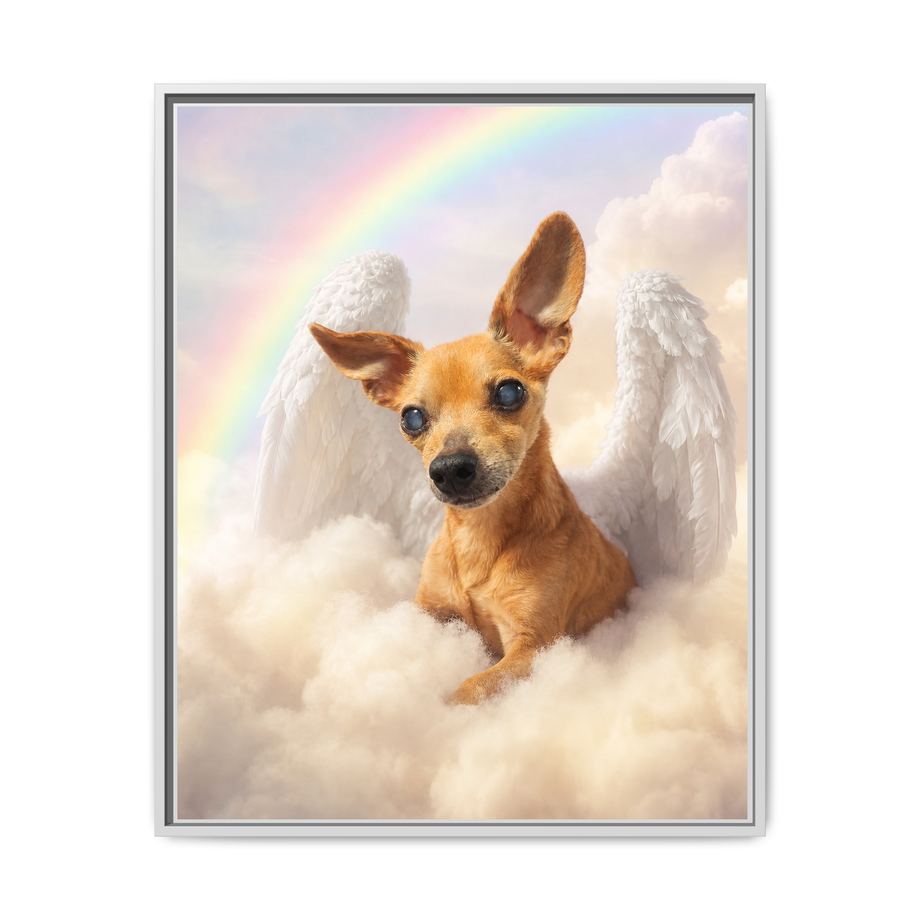 Framed 24x30 White front