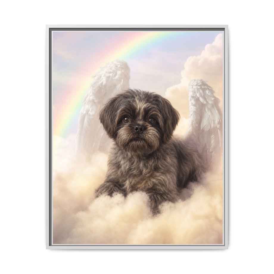 Framed 24x30 White front