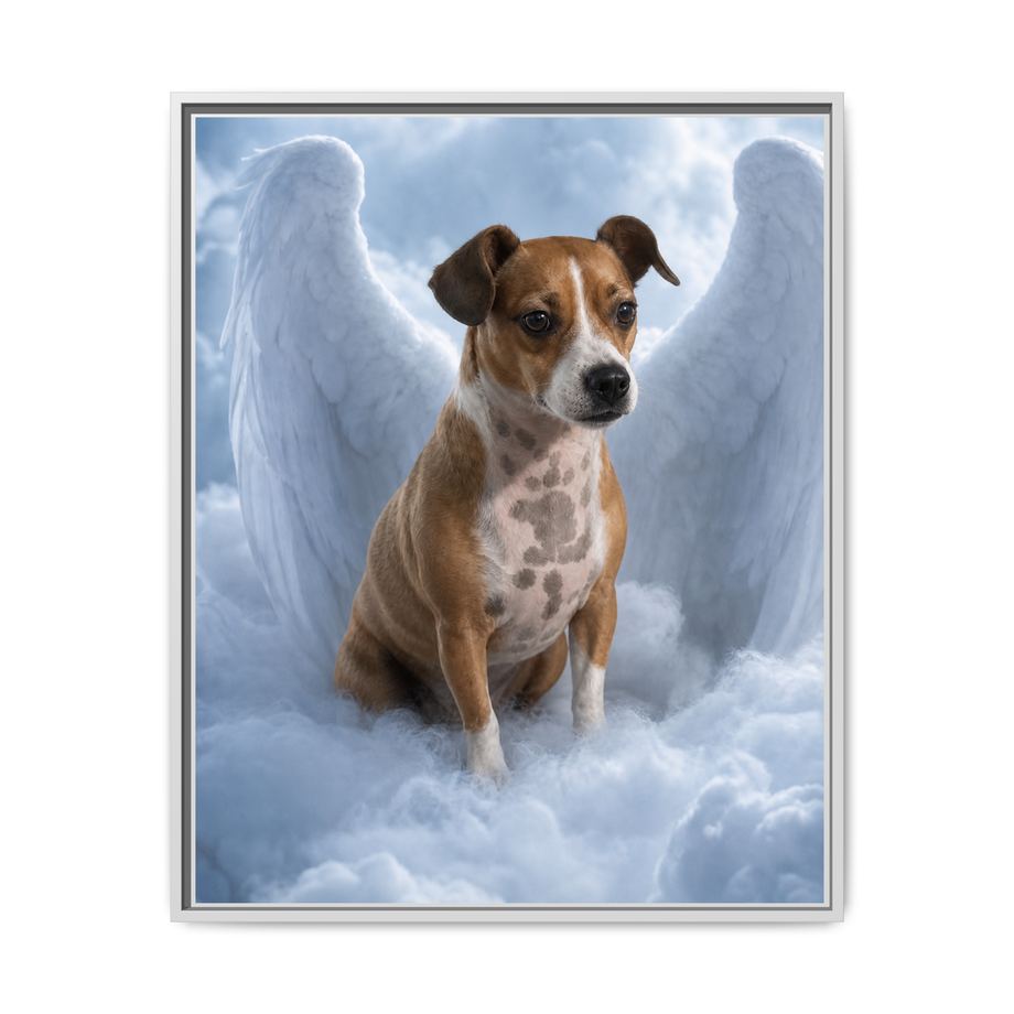 Framed 24x30 White front