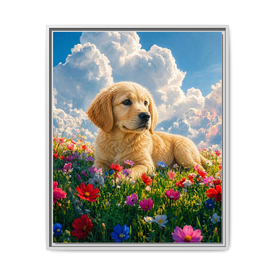Framed 24x30 White front