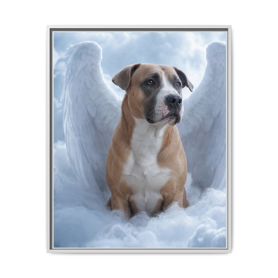 Framed 24x30 White front