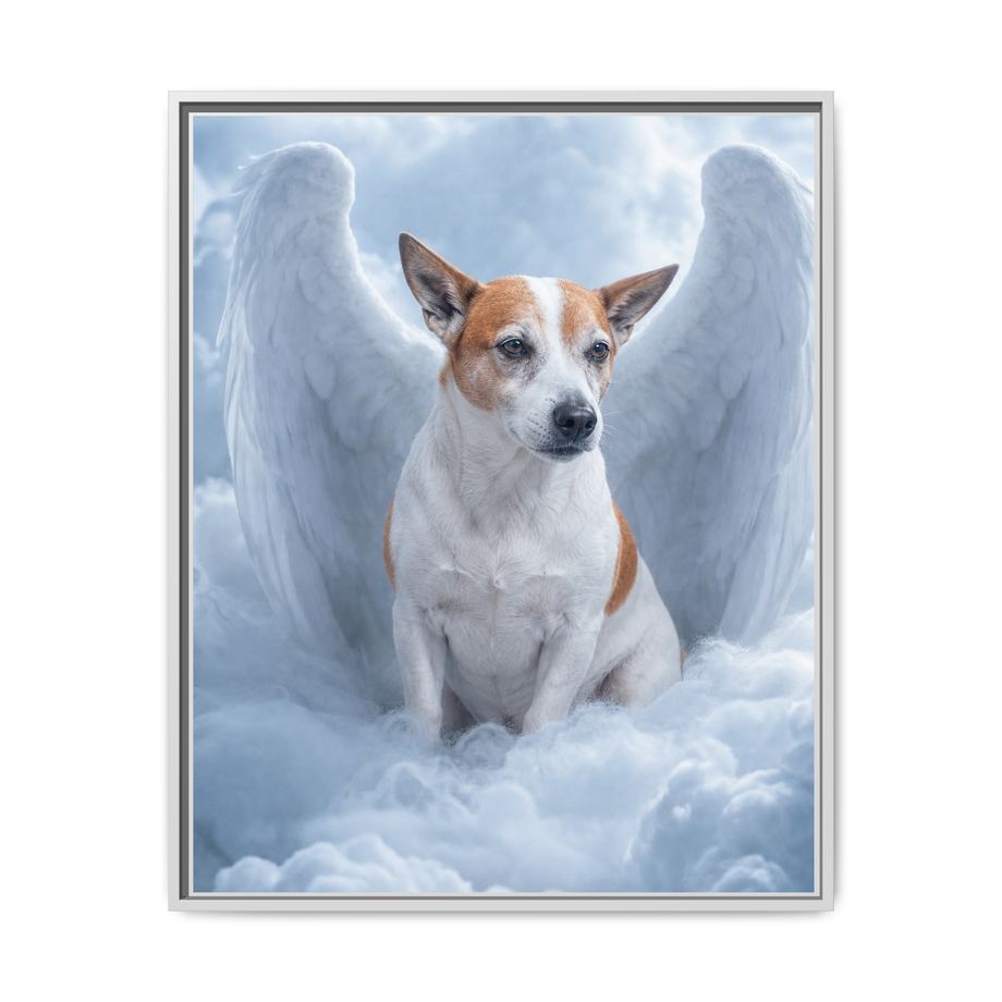Framed 24x30 White front