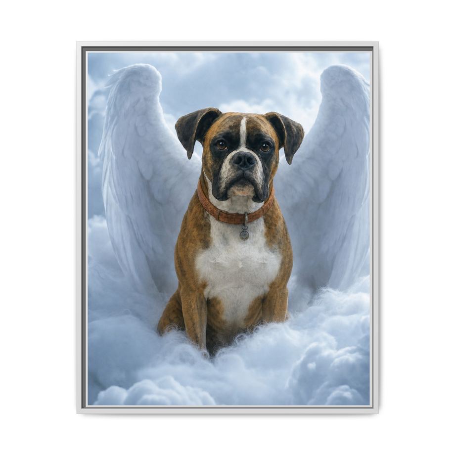 Framed 24x30 White front