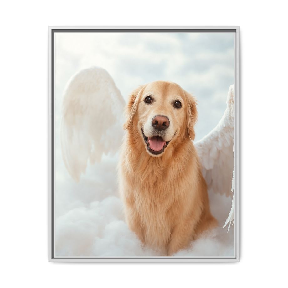 Framed 24x30 White front