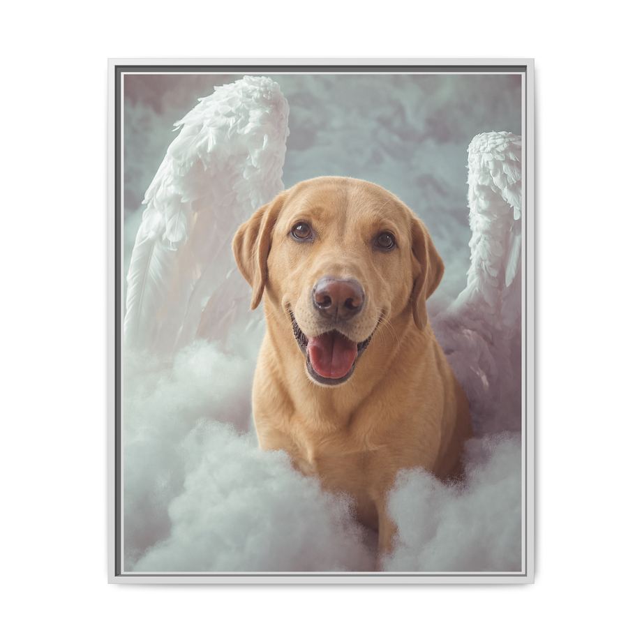 Framed 24x30 White front