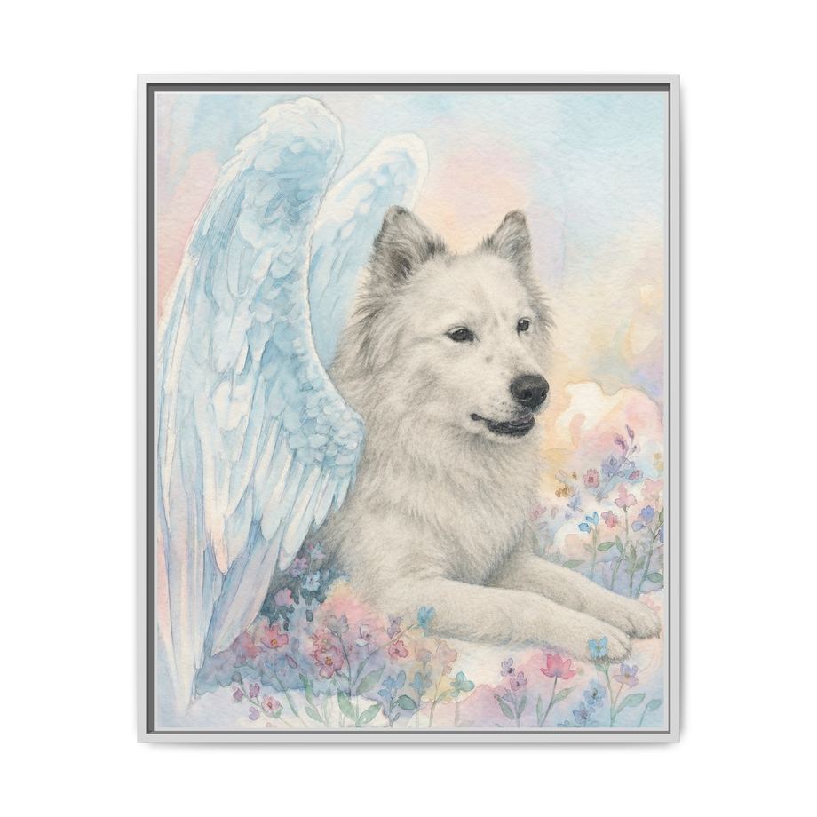 Framed 24x30 White front