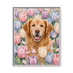 Framed 24x30 White front