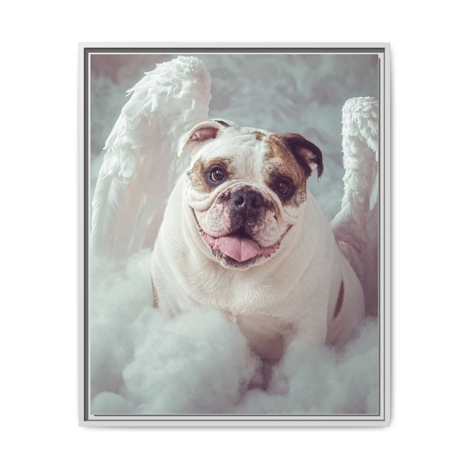 Framed 24x30 White front