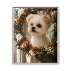 Framed 24x30 White front
