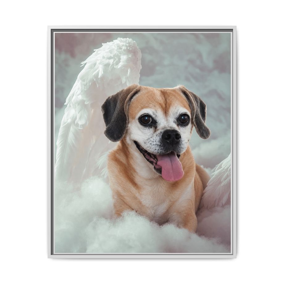 Framed 24x30 White front