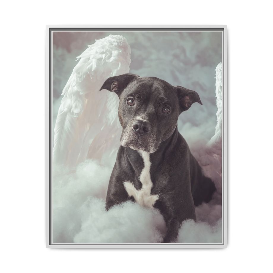 Framed 24x30 White front
