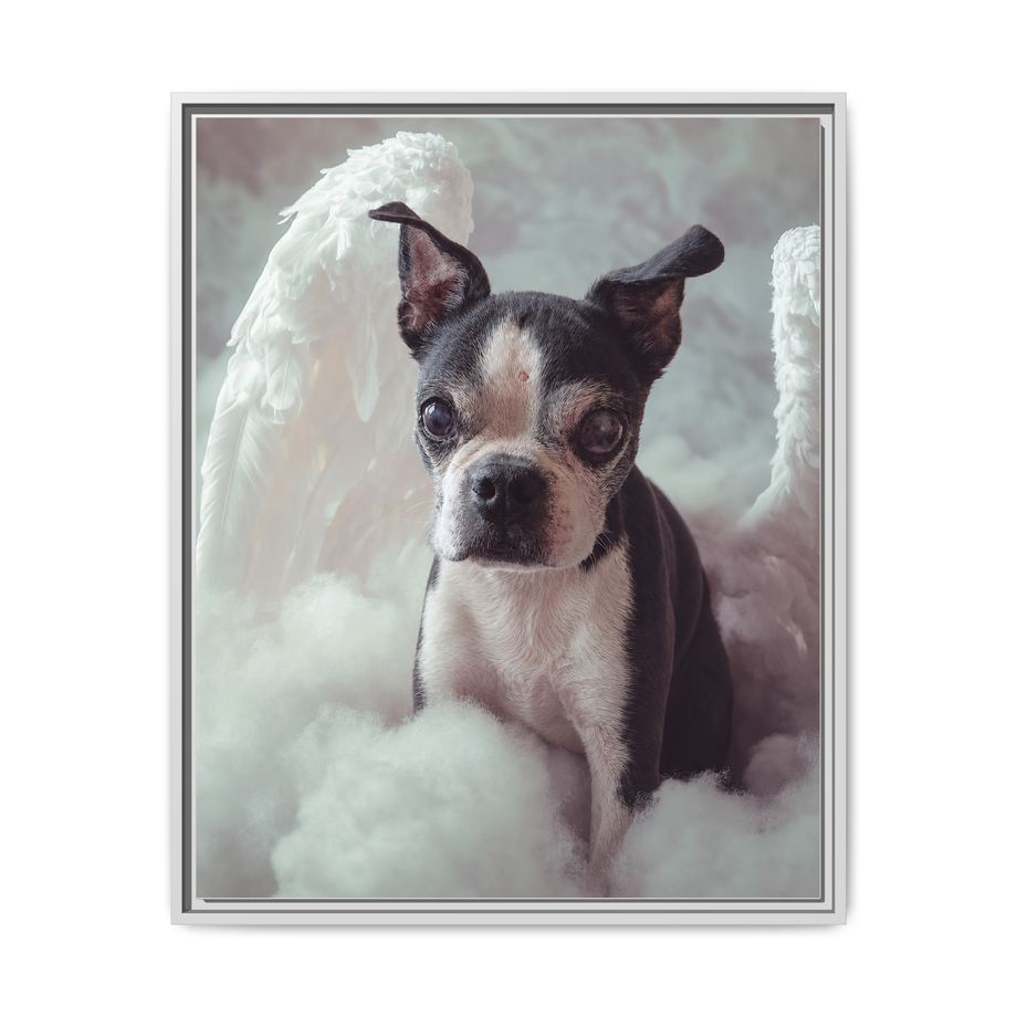 Framed 24x30 White front