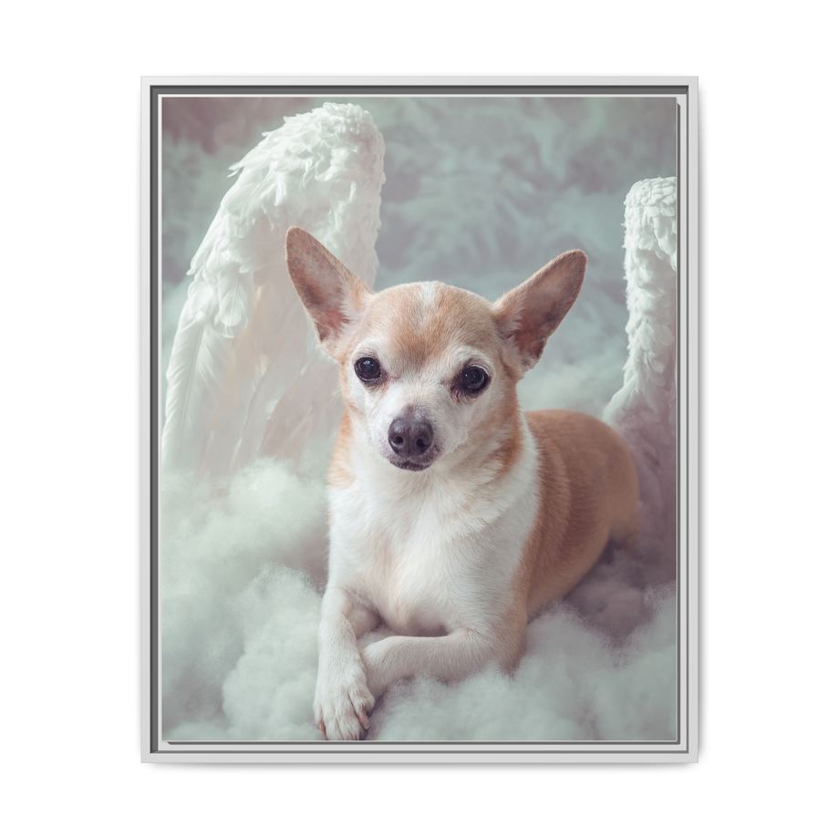 Framed 24x30 White front